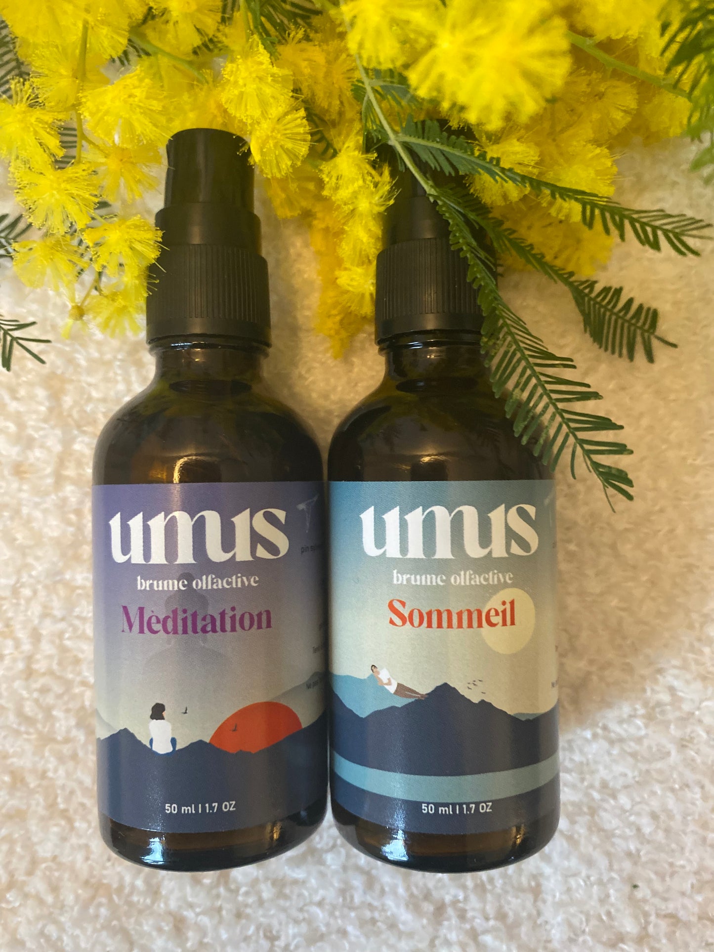 Duo parfums d'ambiance sérénité